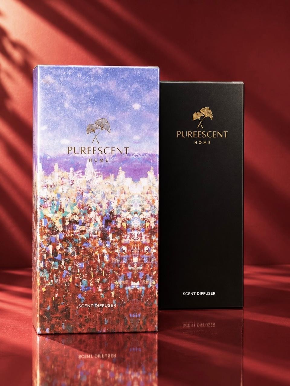 Pureescent Home scent diffuser packaging
